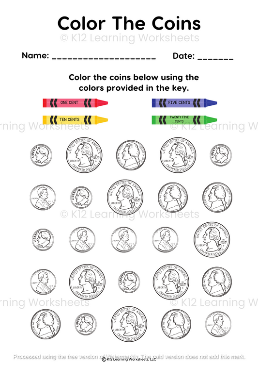 Color the Coins