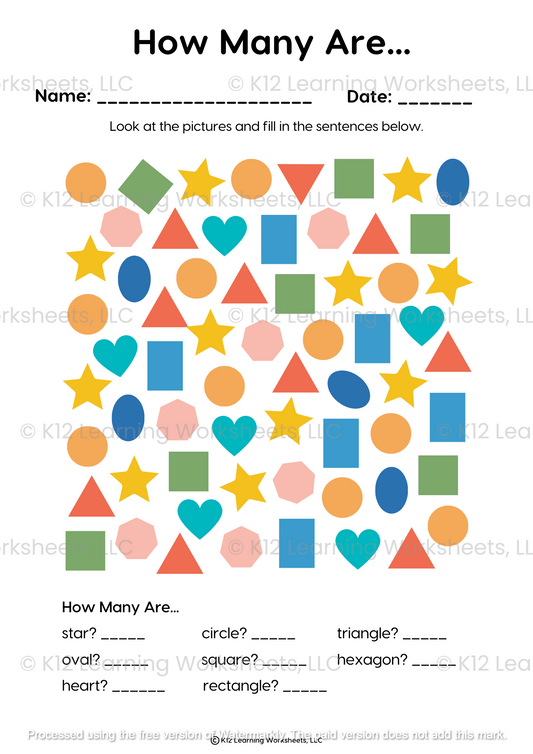 How Many Shapes Are There?
