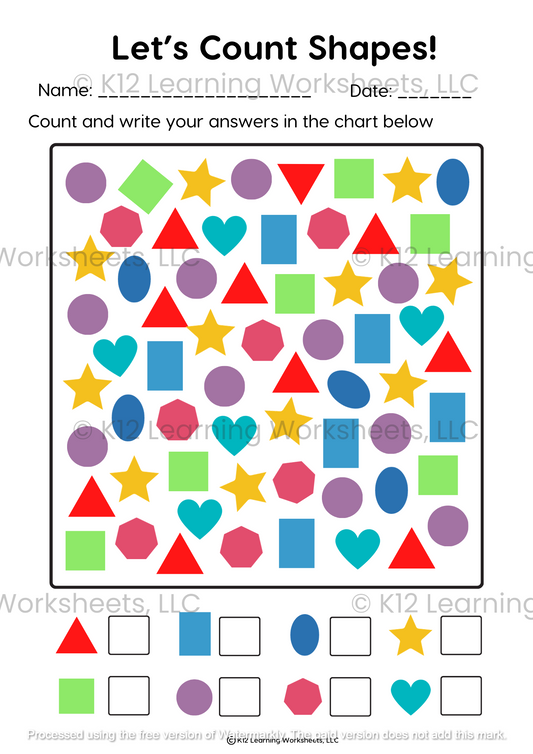 Let's Count Shapes